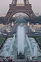 fountain and Eiffel Tower
